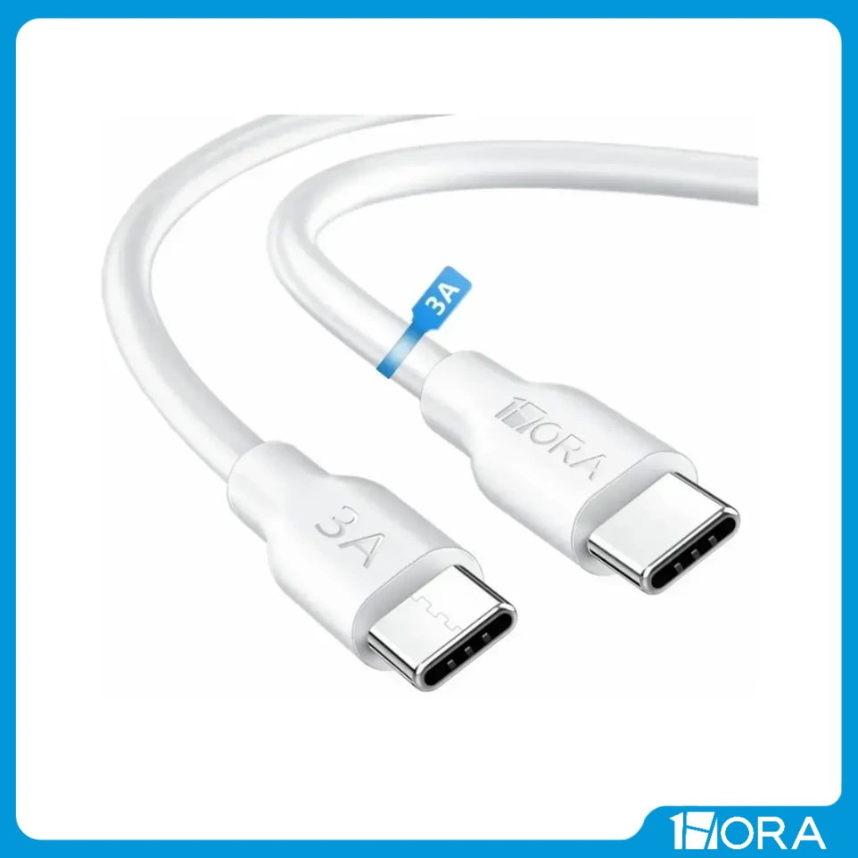 1M Cable Tipo C 3A  1HORA