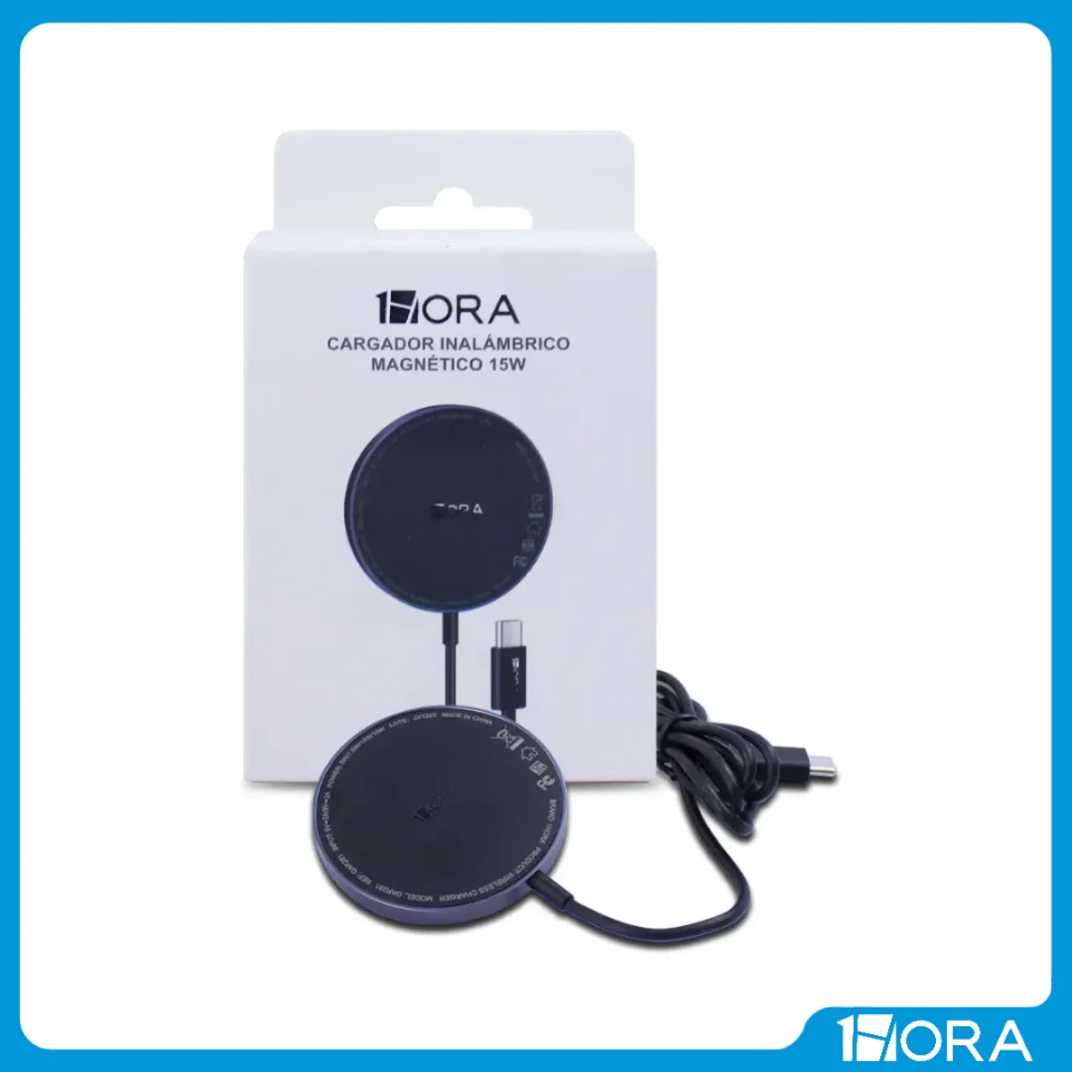Cargador inalámbrico (15W)  1HORA
