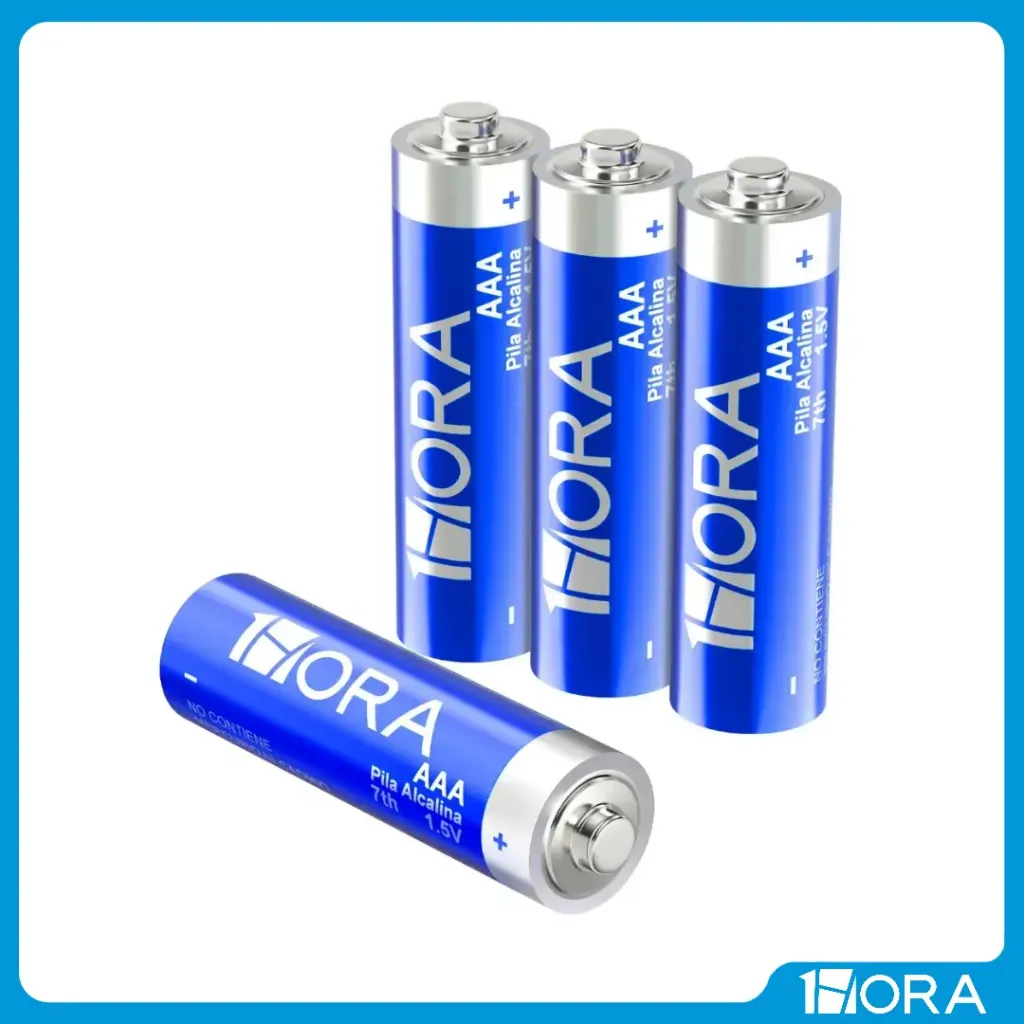 Pilas AAA/LR03 de 1.5V 4 unidades  1HORA