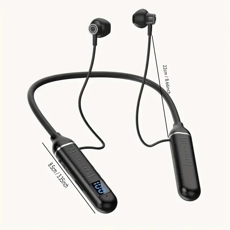AURICULAR BLUETOOTH DEPORTIVO IMANTADO CON BANDA PARA EL CUELLO