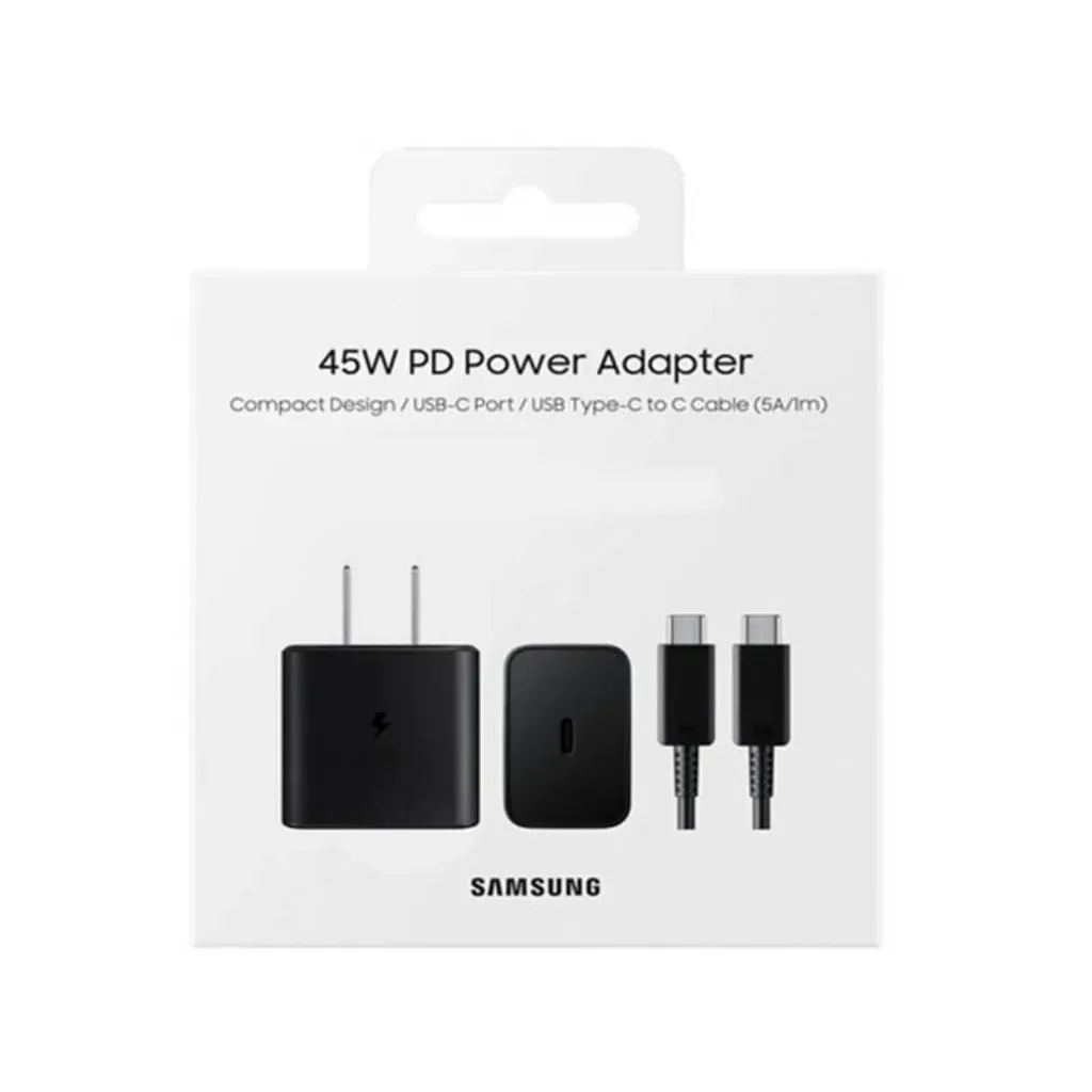 CARGADOR SAMSUNG 45W CON CABLE TA845(5A/1M)