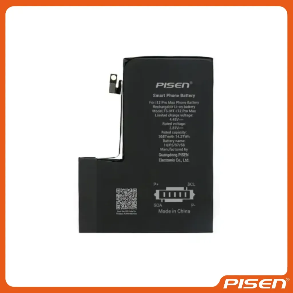 [F-PS-TSMT-I12PM] Batería interna para móvil de carga rápida I12 Pro Max • PISEN