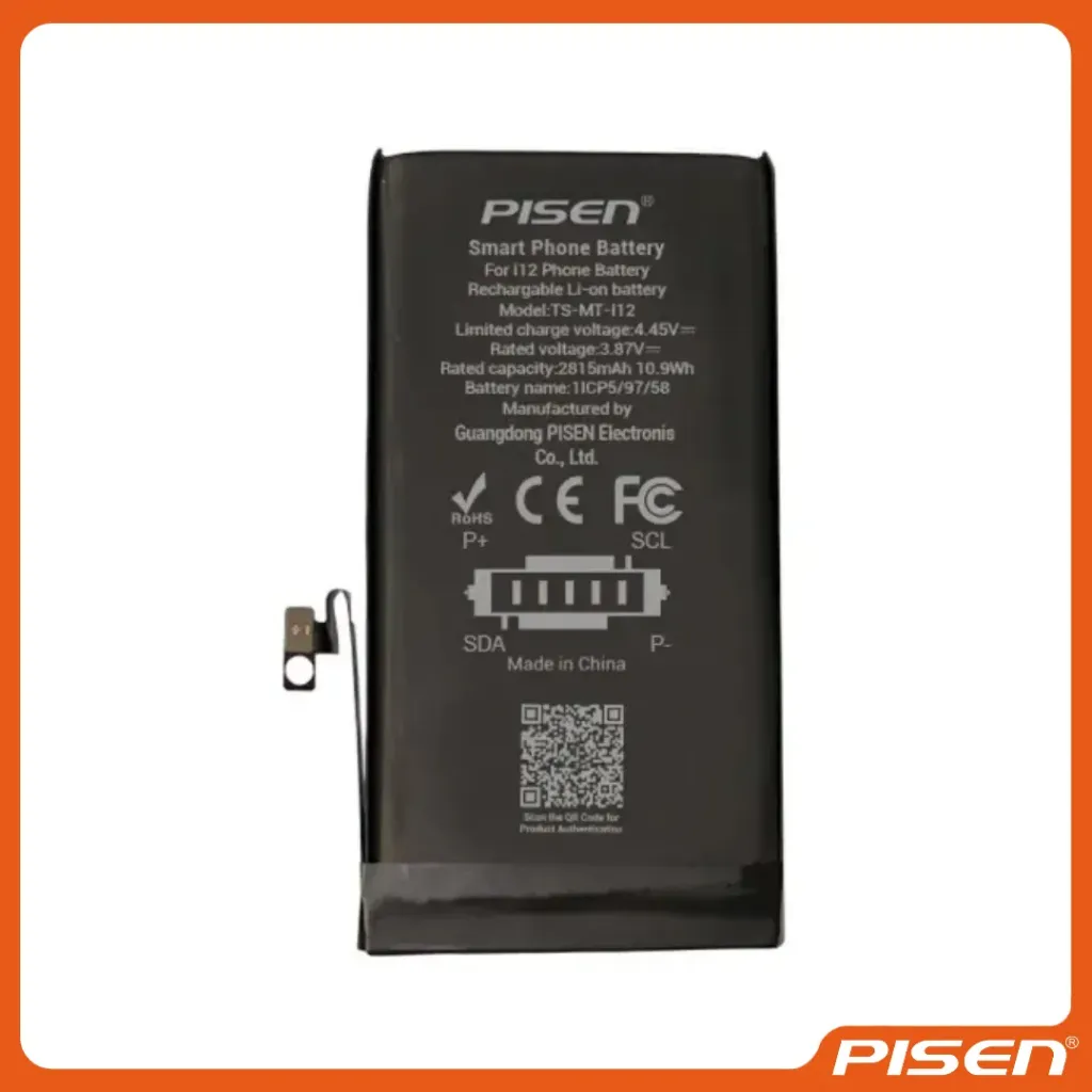 [F-PS-TSMT-I12P] Batería interna para móvil de carga rápida I12 • PISEN
