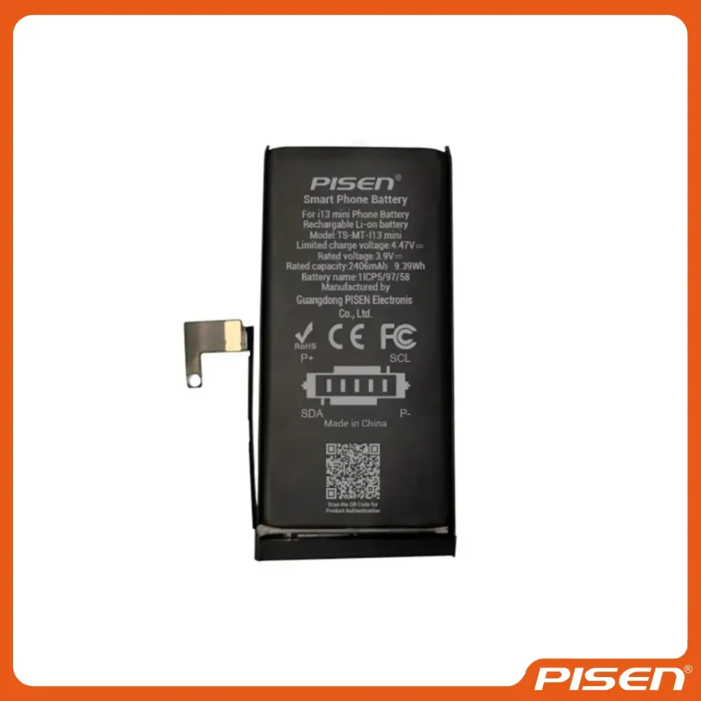 [F-PS-TSMT-I13PMN] Batería interna para móvil de carga rápida I13 mini • PISEN