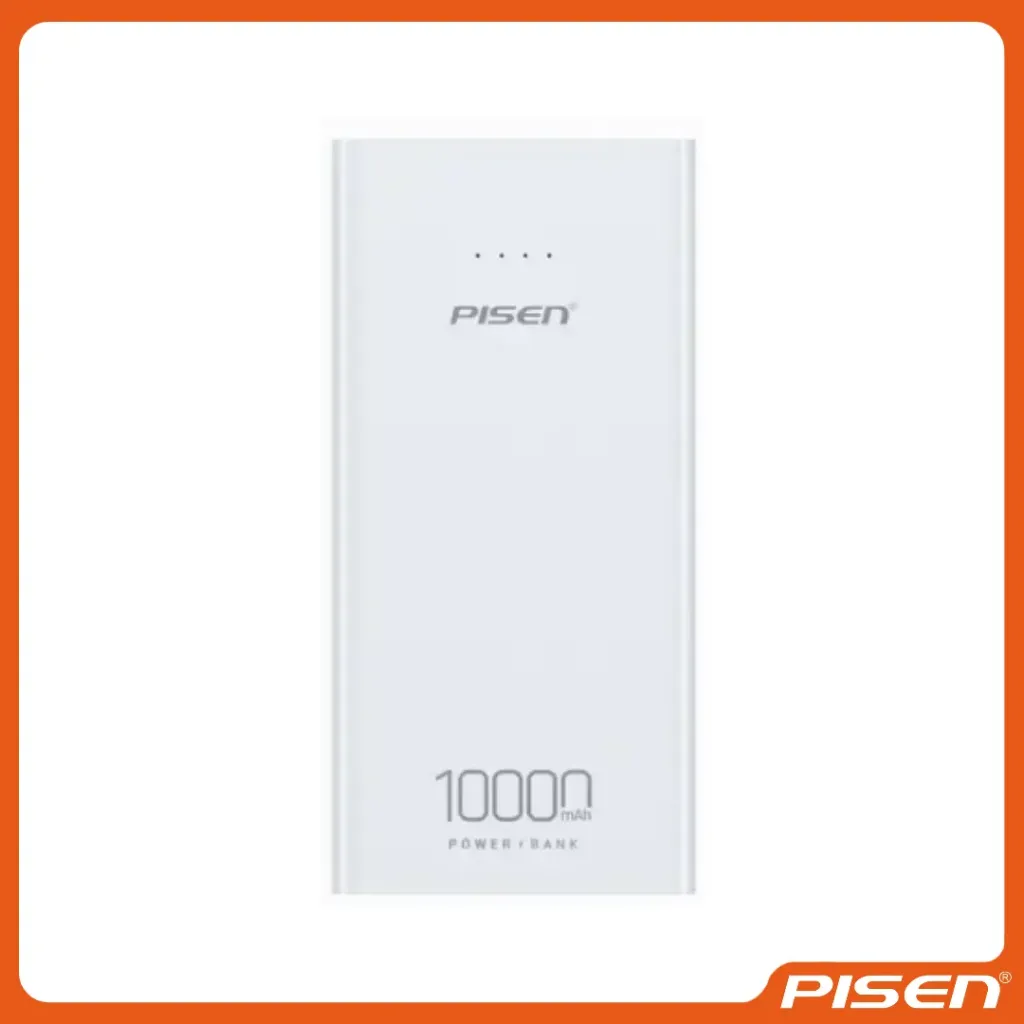 -Mr White Power Bank Ultra 10000mAh (Blanco) • PISEN