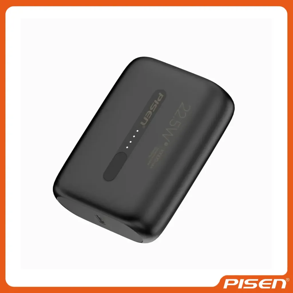 [F-PS-TSD330N] -Power Tiny Power Bank Mini 22.5W 10000mAh • PISEN (Black)