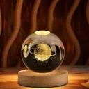 LÁMPARA ESFERA DE CRISTAL LED