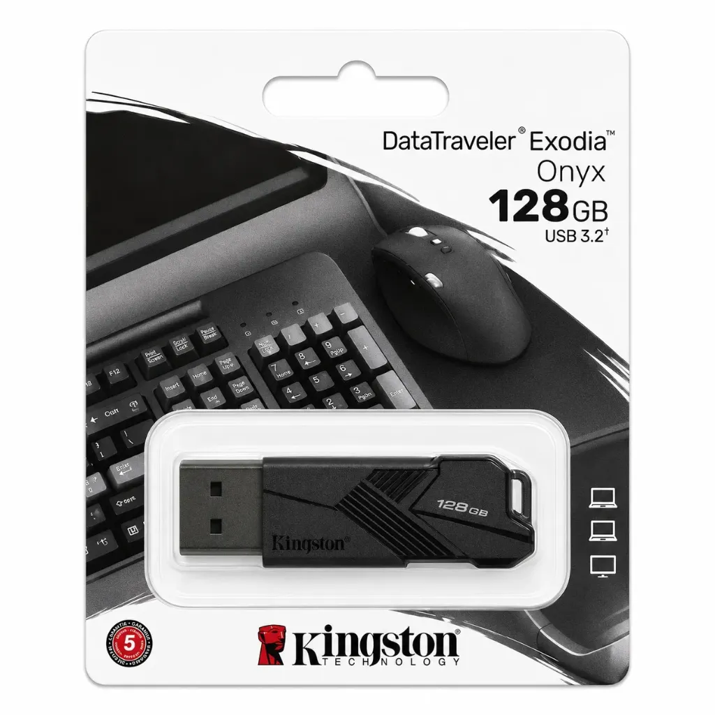 Kingston pendrive 128GB •CAJA X25