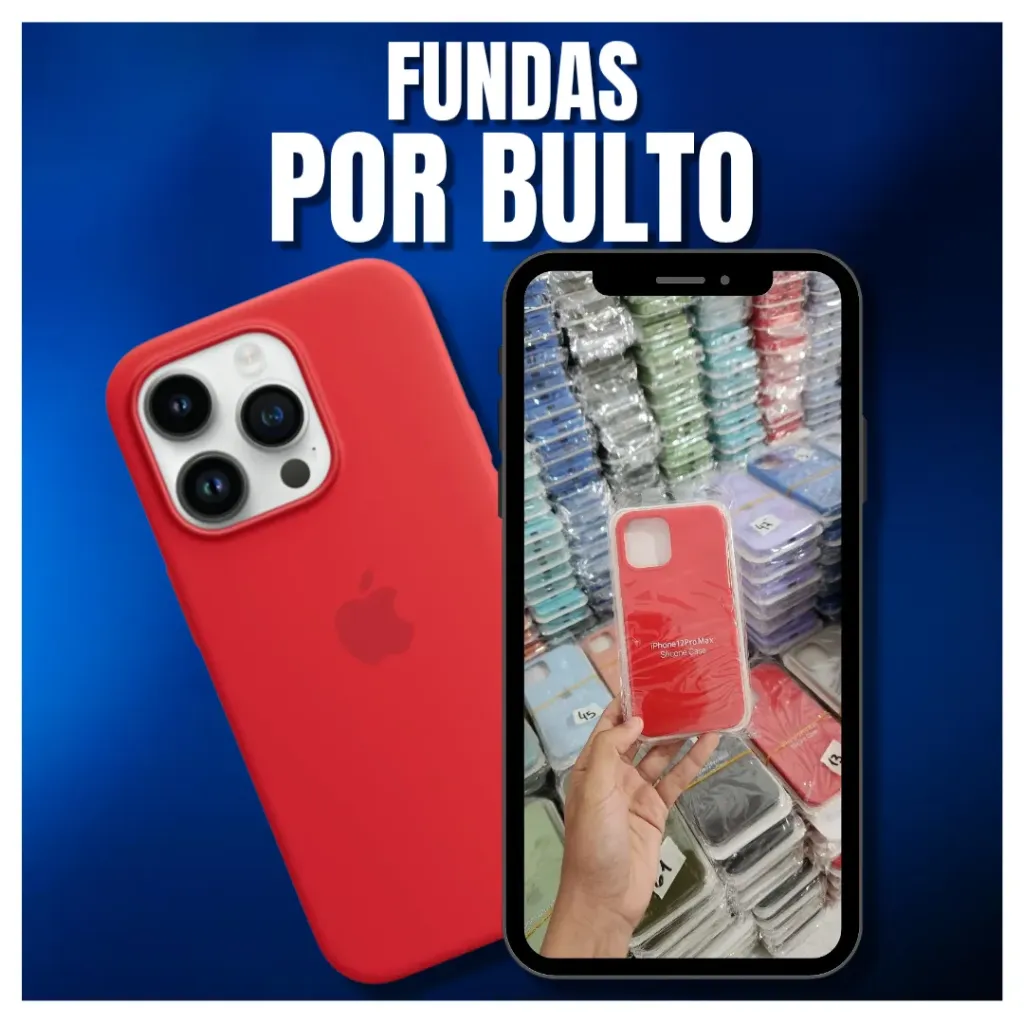 Funda Silicone Case Comun 15 •BULTO X500