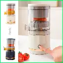 EXPRIMIDOR ELÉCTRICO DE CÍTRICOS AUTOMÁTICO PORTÁTIL JUGUERA PORTÁTIL  •BULTO X2