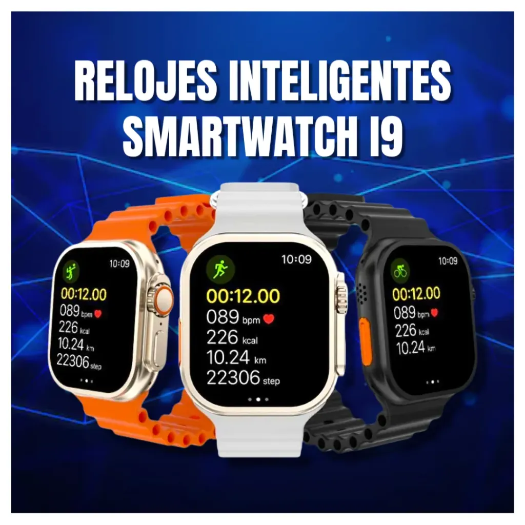 [DOI9X50] Relojes Inteligentes Smartwatch I9 UM •MEDIO BULTO X50