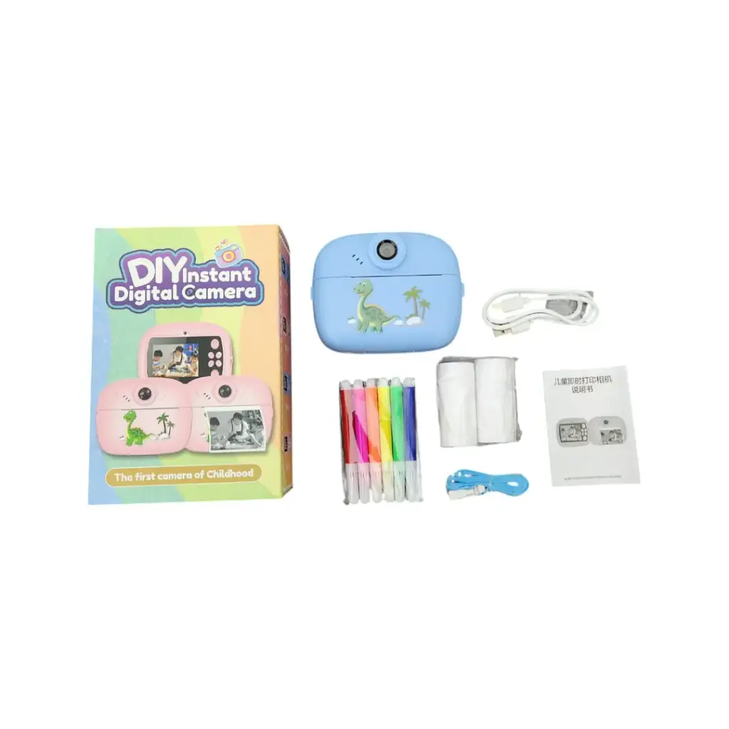 [PAC3101X6] CAMARA DIGITAL IMPRESORA DINOSAURIO BULTO X 6