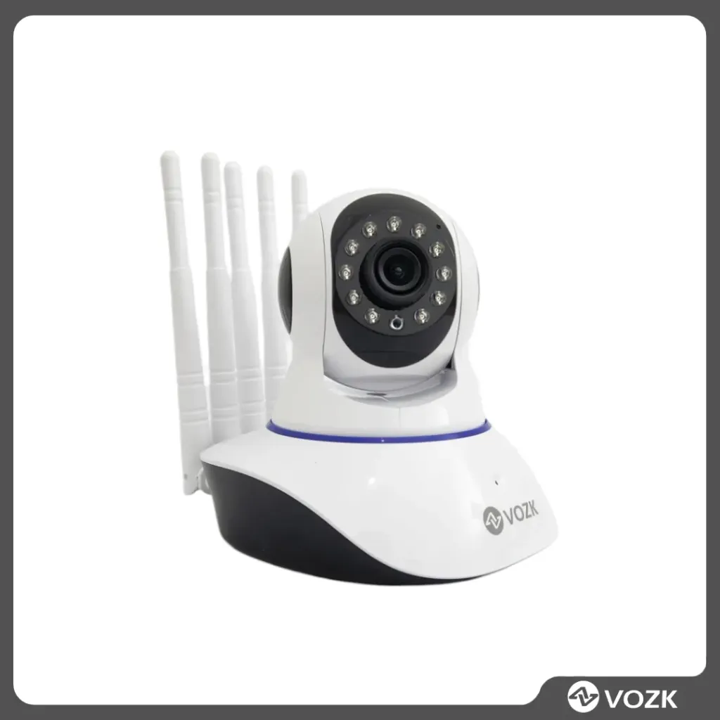 [CAS4004X1] Cámaras ip seguridad hd monitoreo 5 antenas vozk •