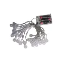 Luces esfera transparente cálida •PROMO X6