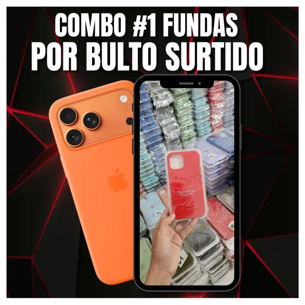 #2 •Combo X250 Fundas Silicone Case Comunes – Modelos Surtidos