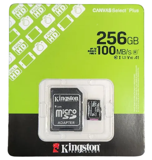 [F094-256] Memoria Kingston 256GB •CAJA X25