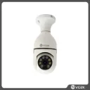 CAMARAS DE SEGURIDAD FOCO HD VISION NOCTURNA VOZK •PROMO X4