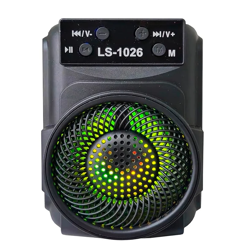 [IKLS1026X3] PARLANTES BLUETOOTH 3 PULGADAS 3″ LS-1026 •PROMO X3