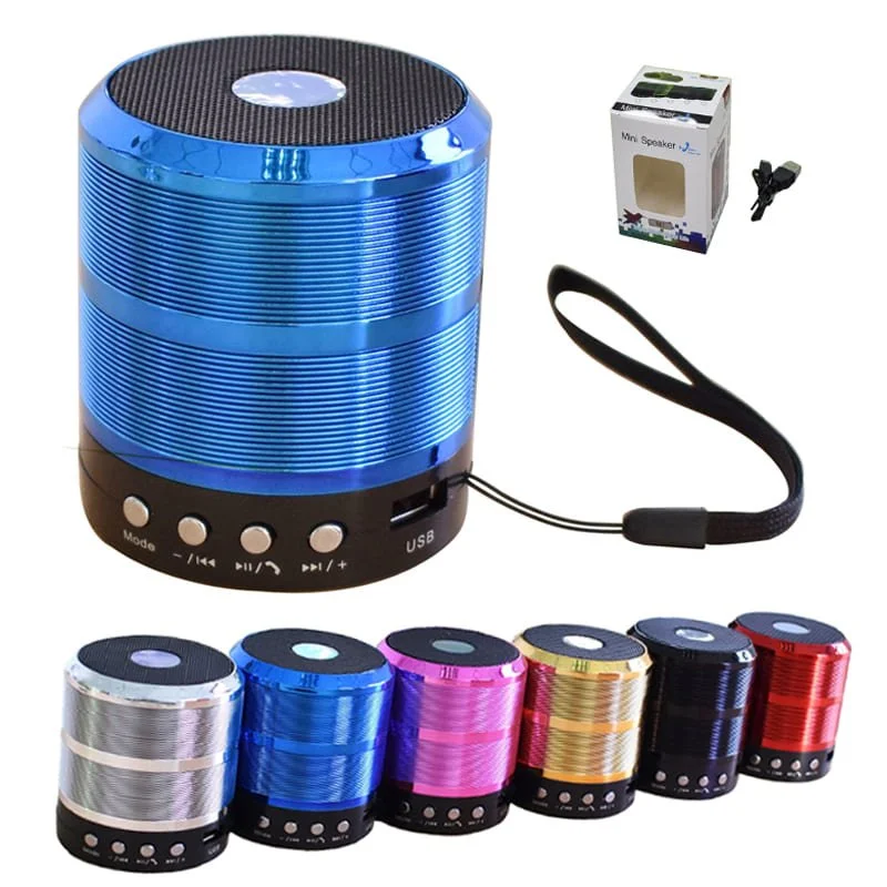 PARLANTE PORTÁTIL BLUETOOTH WS-887 •PROMO X2