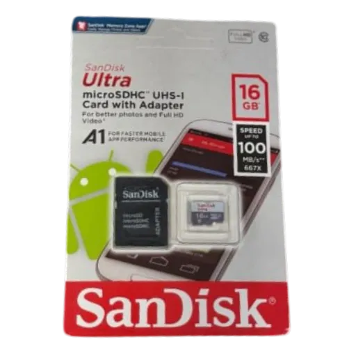 [MSANDISK16GB] MEMORIA SANDISK 16 GB •PACK X20