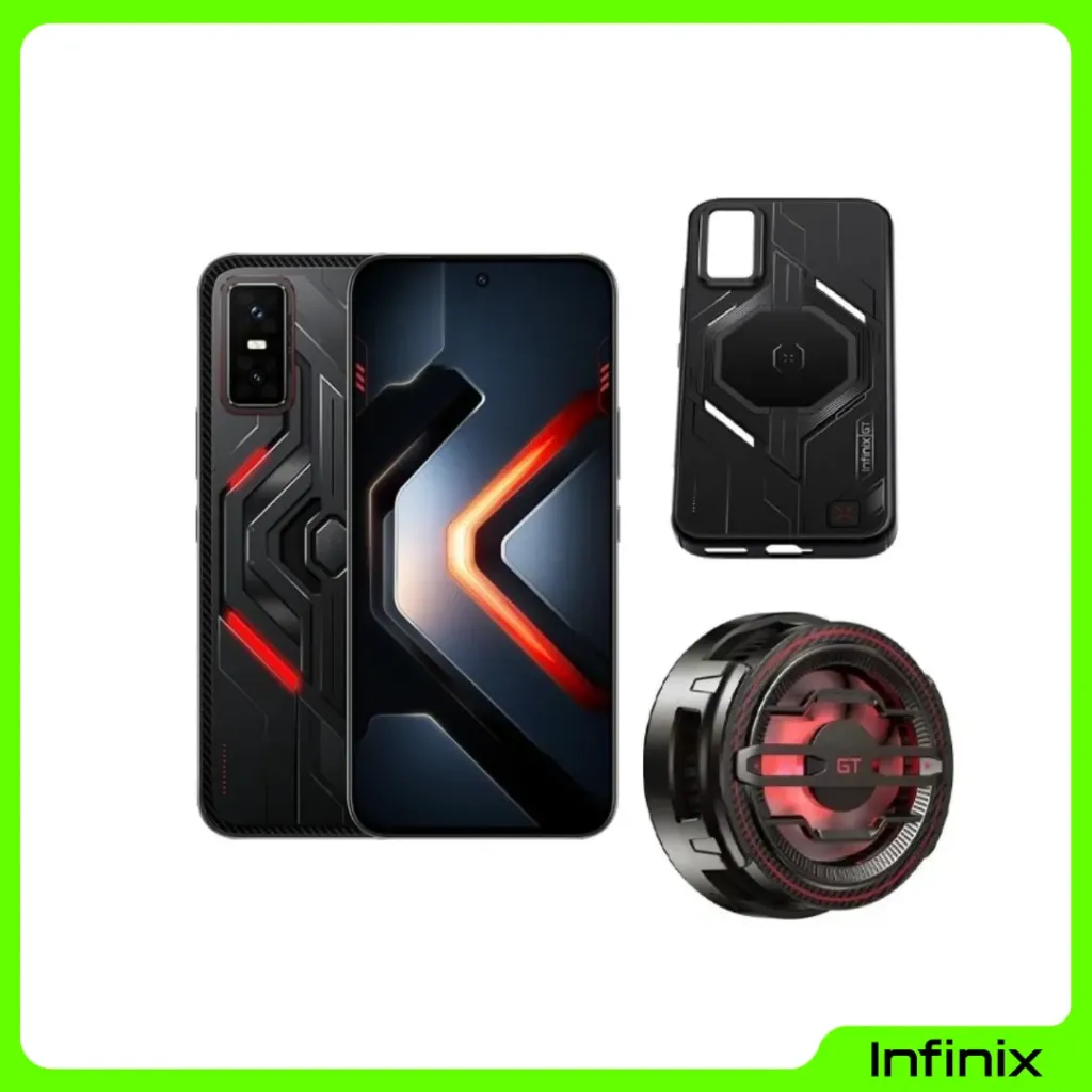[GT30PRO5GB] Infinix GT 30 Pro 5G Smartphone  144Hz AMOLED 256GB Kit Gamer