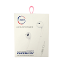 Auriculares con manos libres punta dorada  junda •PACK X12