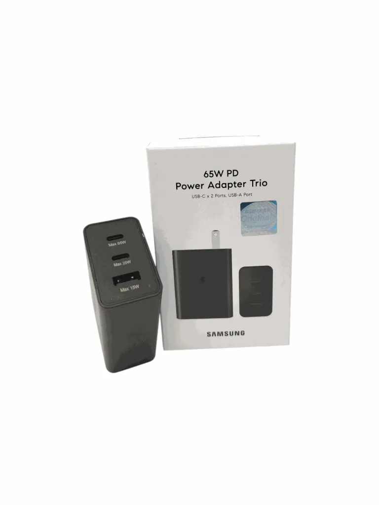 Cargador samsung 65w trío usb + 2 usb-c PACK X 5