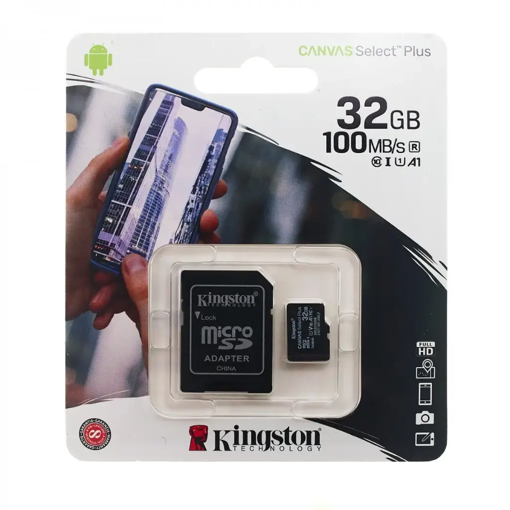 Memoria kingston 32GB •CAJA X25