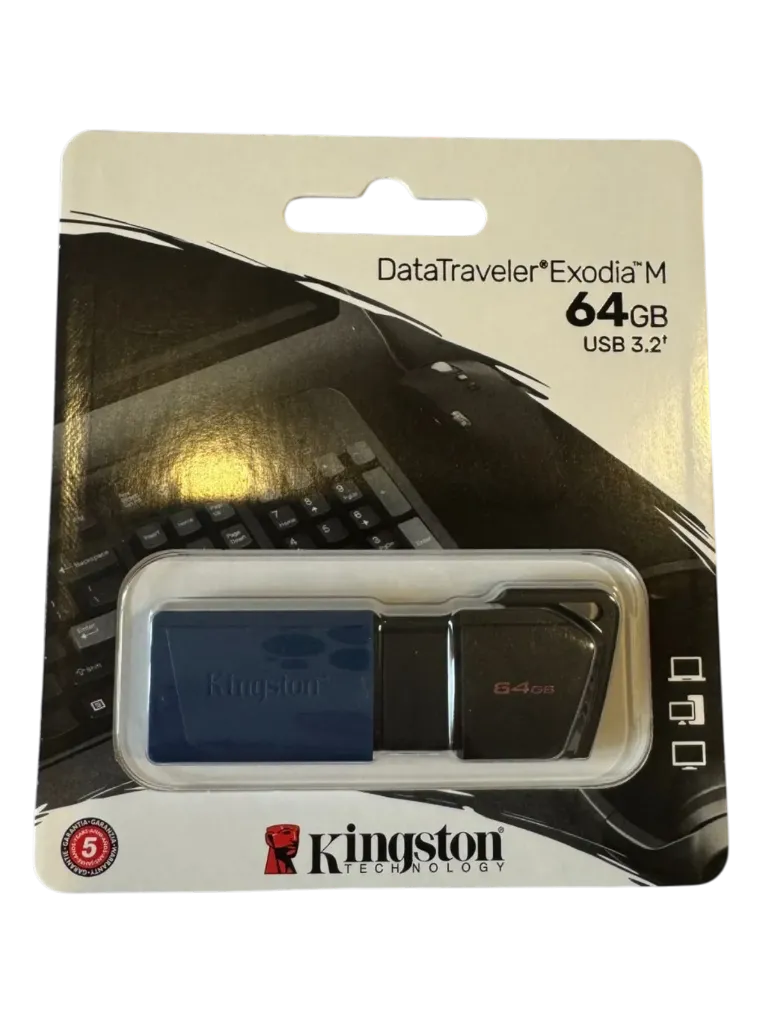 PENDRIVE KINGSTON 64GB (ORIGINAL)