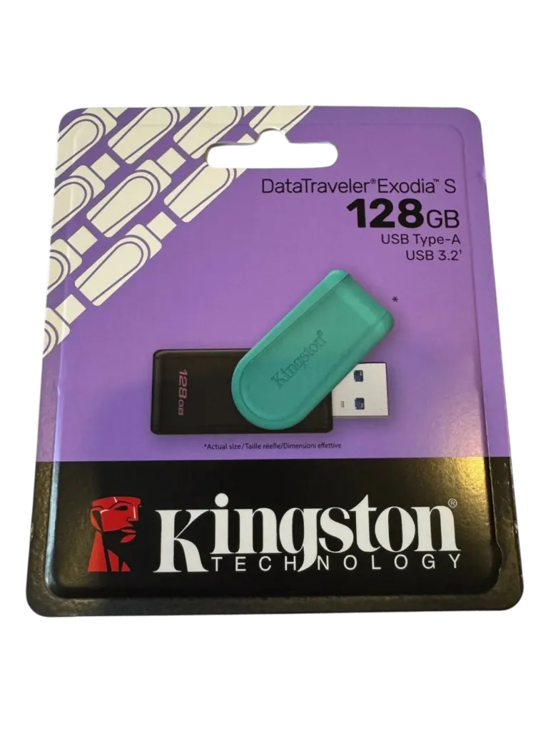 PENDRIVE KINGSTON 128GB (ORIGINAL)