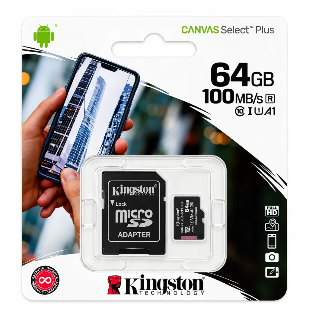 MEMORIA KINGSTON 64 GB (BLANCAS)- CAJA X 25