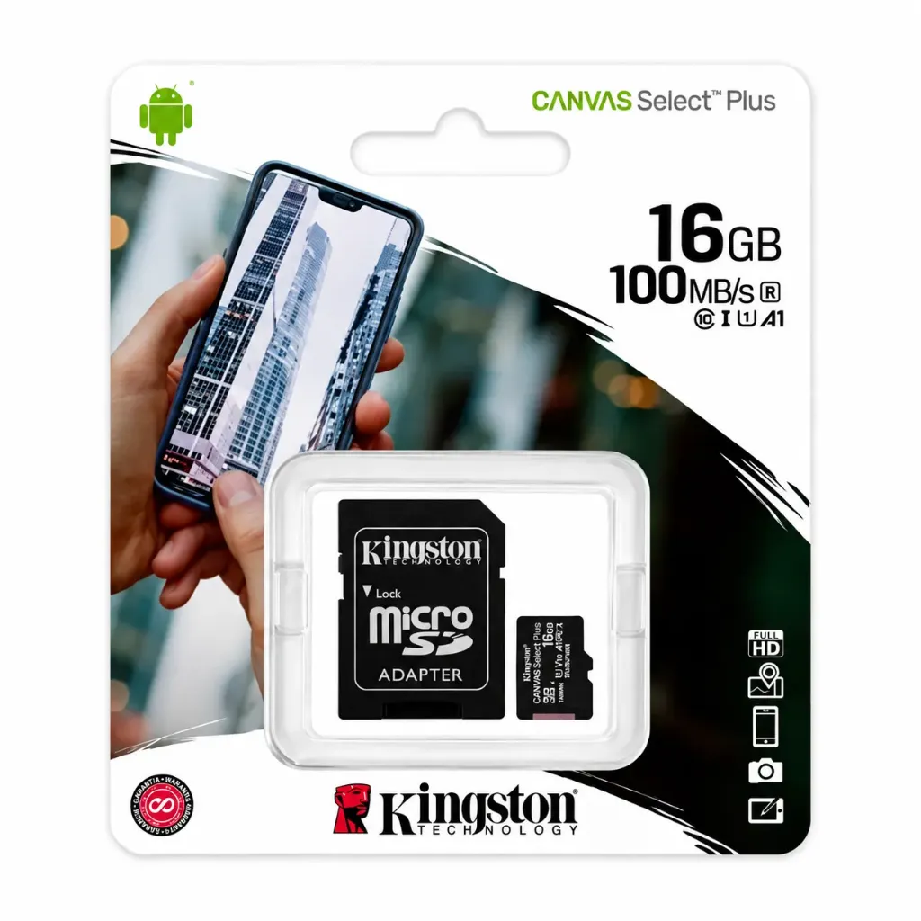 [QM16] MEMORIA KINGSTON 16GB (BLANCAS) - CAJA X 25