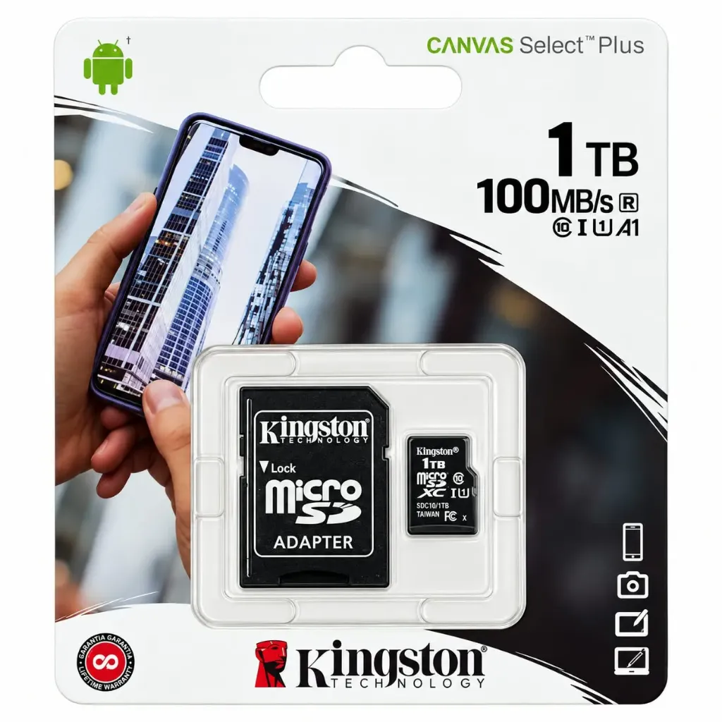 MEMORIA KINGSTON 1TB (BLANCAS) - CAJA x 25