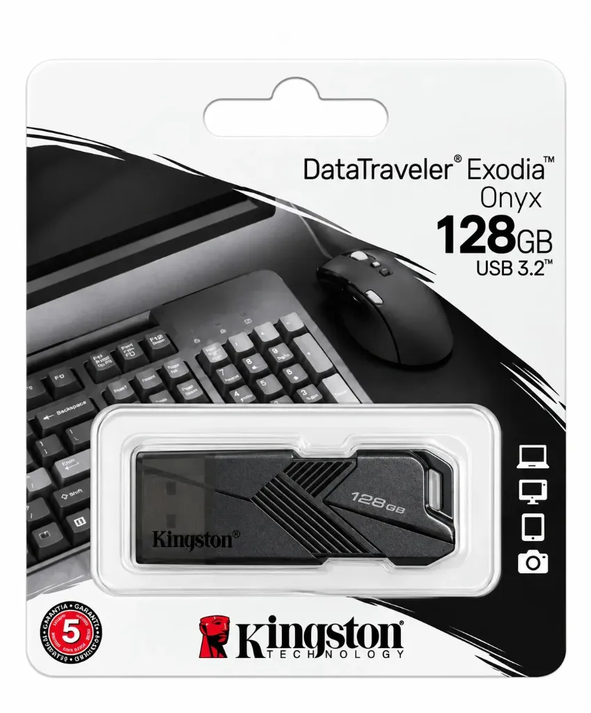 [QU128] PENDRIVE KINGSTON 128GB- CAJA X 25