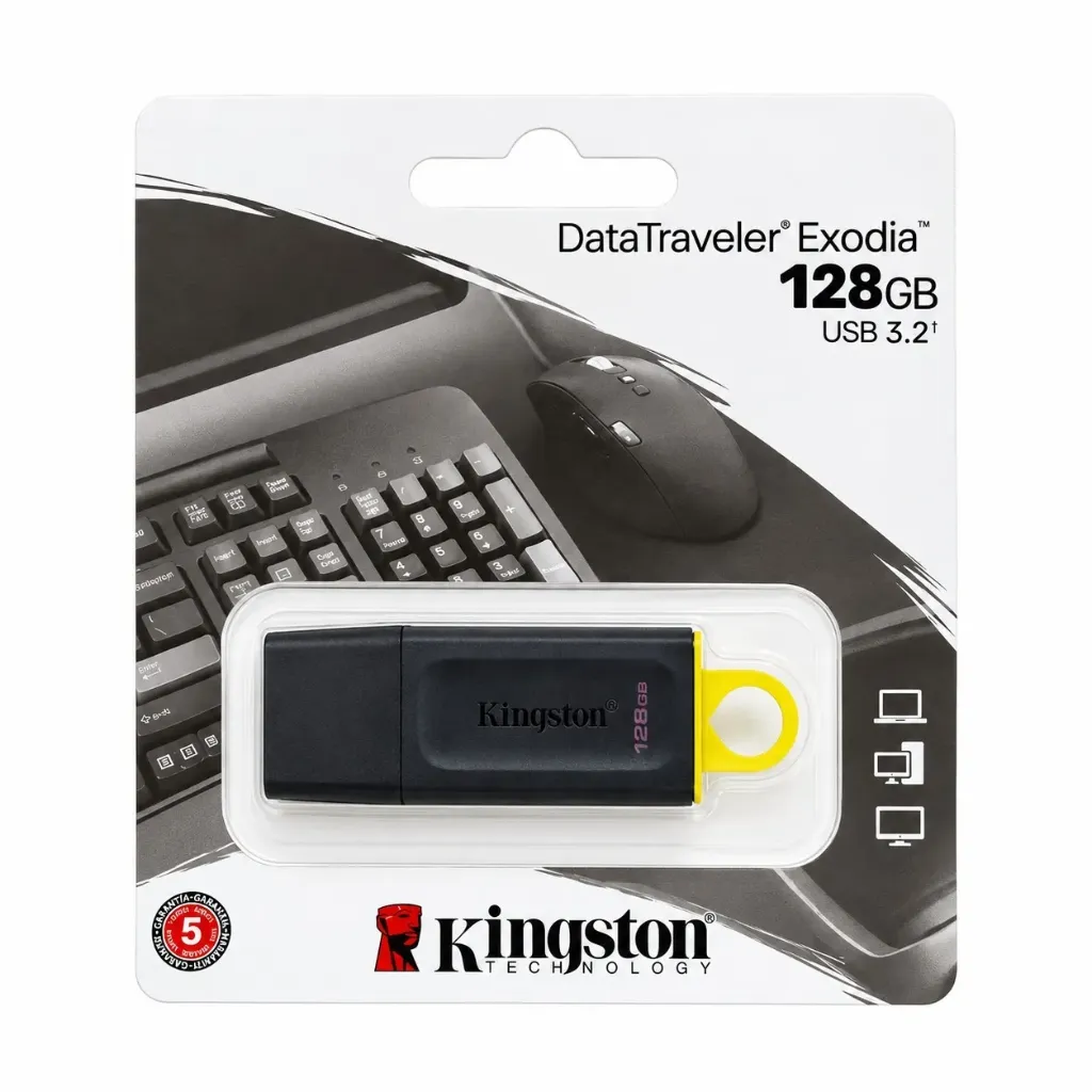 PENDRIVE KINGSTON 128GB- CAJA x 25