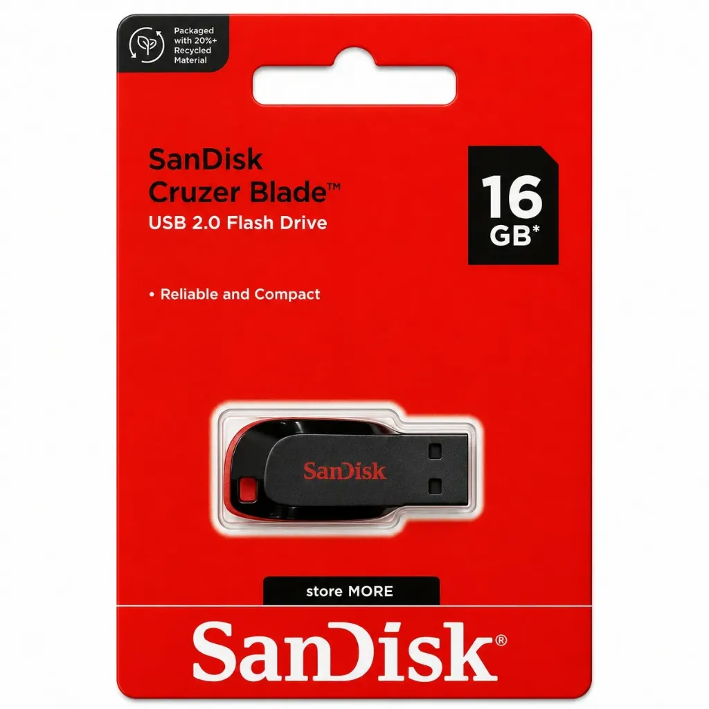 PENDRIVE SANDISK 16GB - PACK X 10