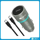 CARGADOR DE AUTO PD20W CON PUERTO USB - C 1HORA