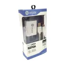 CARGADOR VOZK 5.8A TIPO C DOS PUERTOS - PACK X 10