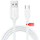 CABLE USB-A  A USB TIPO-C DE PVC DE 1 M - 1HORA