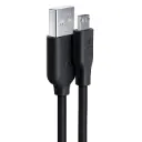 CABLE DE PVC DE 1 M USB-A  A USB MICRO-B  - 1HORA