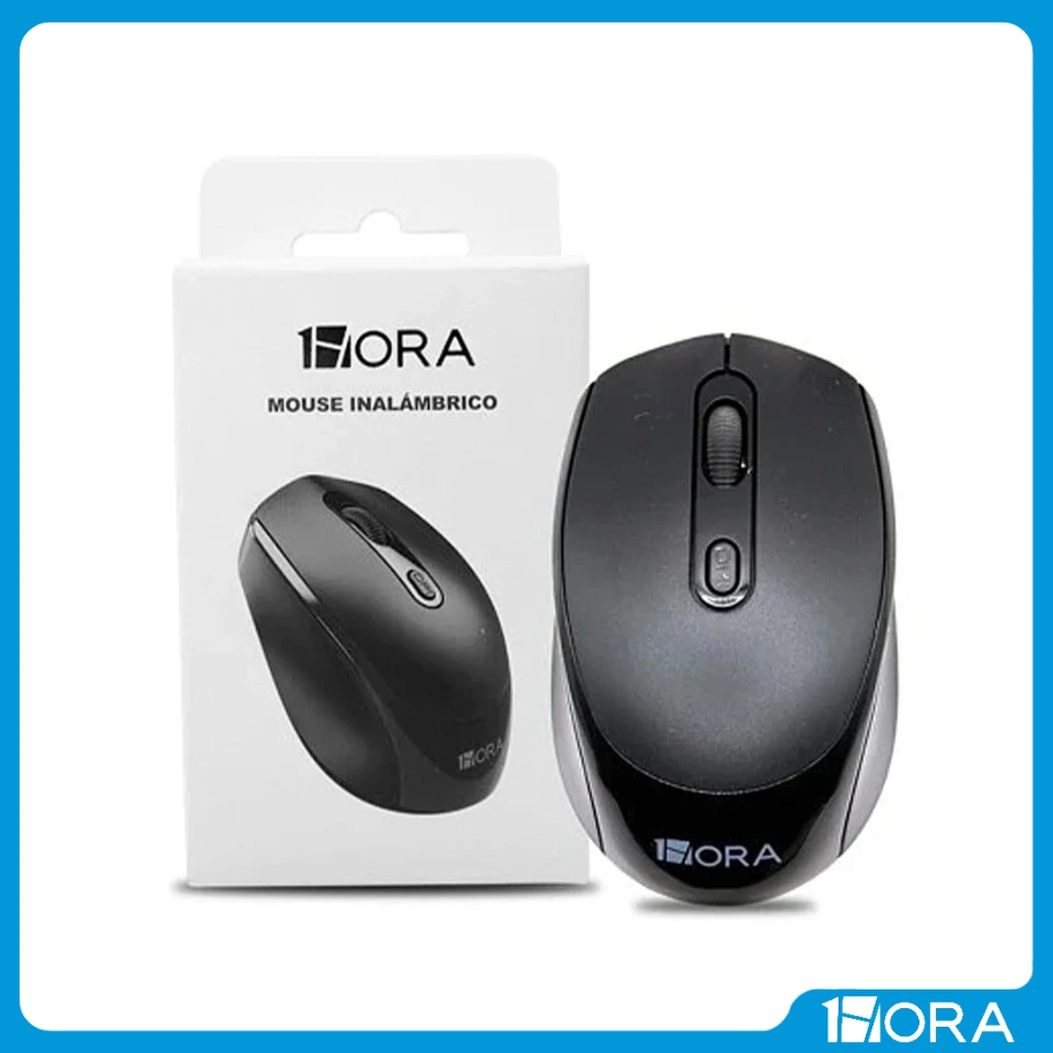 [DOL-RAT001N] MOUSE INALÁMBRICO - 1HORA - PACK X 10