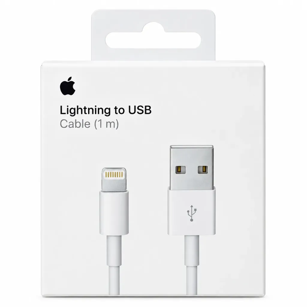 CABLE USB A LIGHTNING 1 M - BULTO X 250