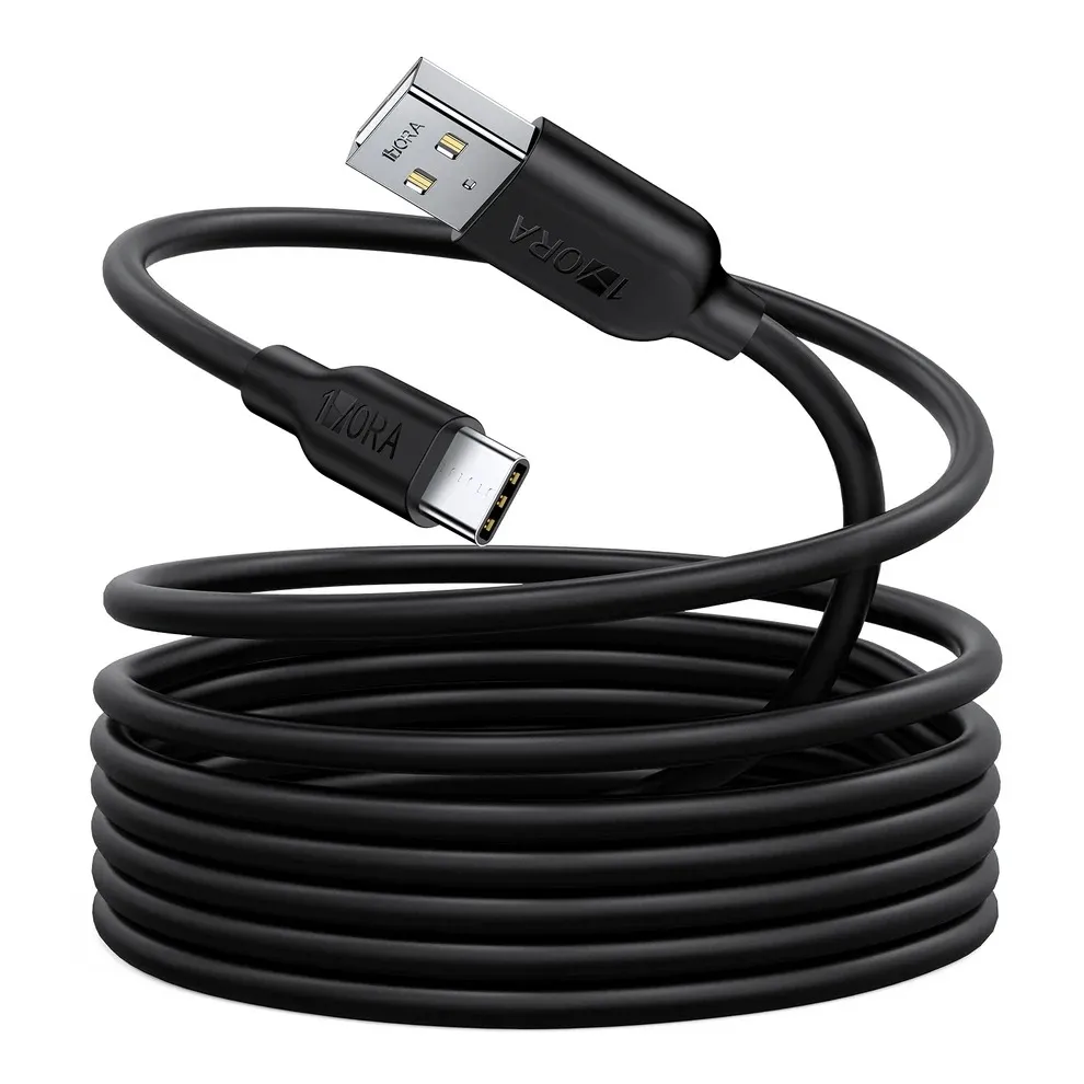 [DOL-CAB246N] CABLE TIPO C 2.1 DE 2 M (NEGRO) - 1HORA - PACK X 50