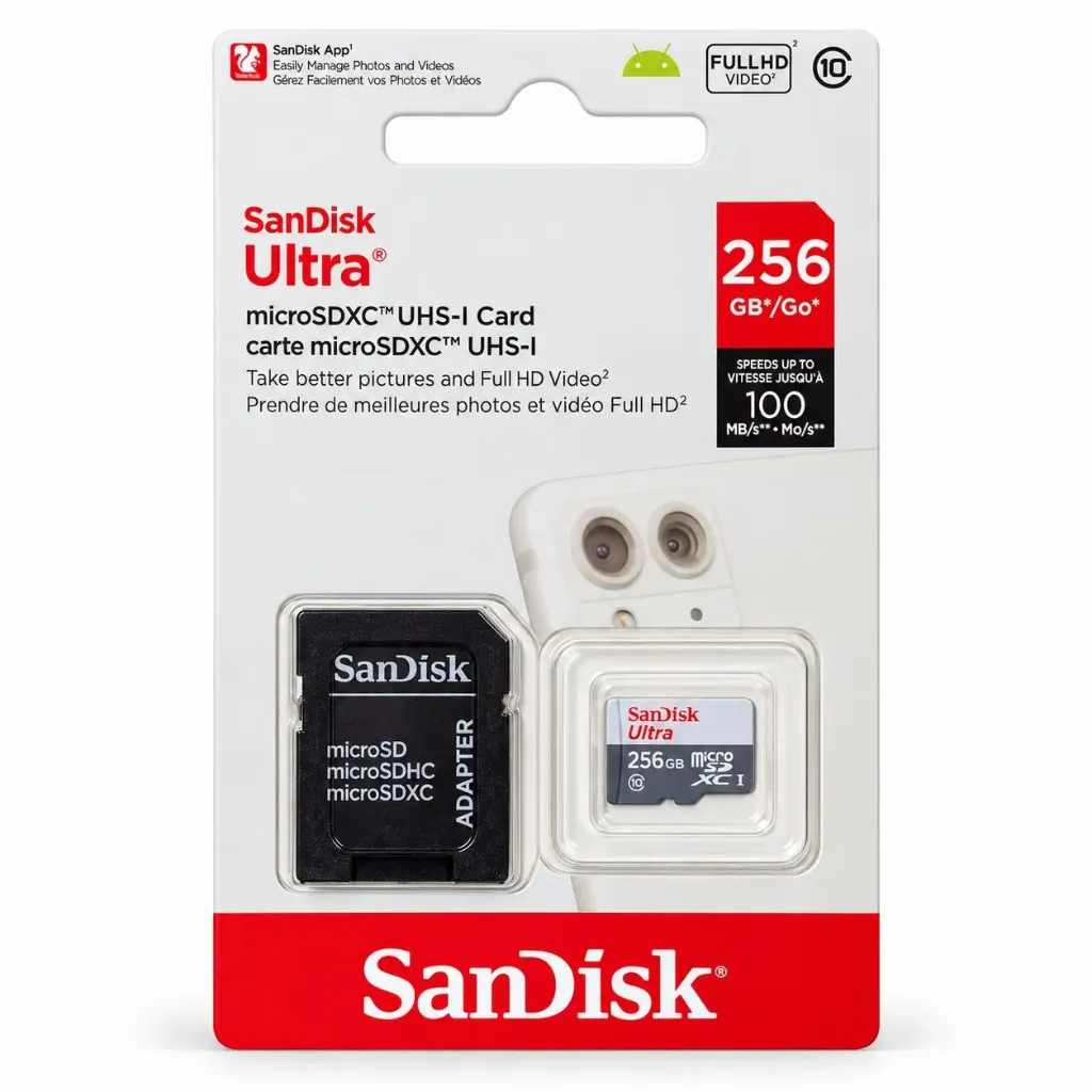MEMORIA SANDISK 256GB - PACK X 5