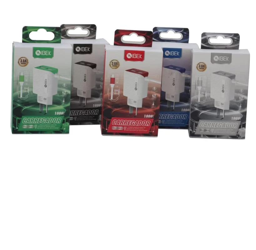 CARGADORES V8 3.8A IBEK 3801