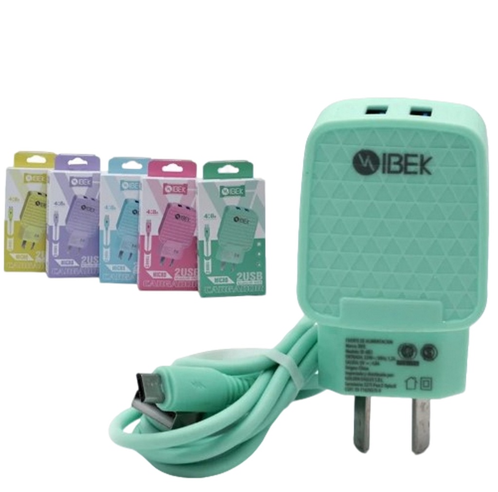 Cargador V8 4.1A  Carga Rapida Ibek 03