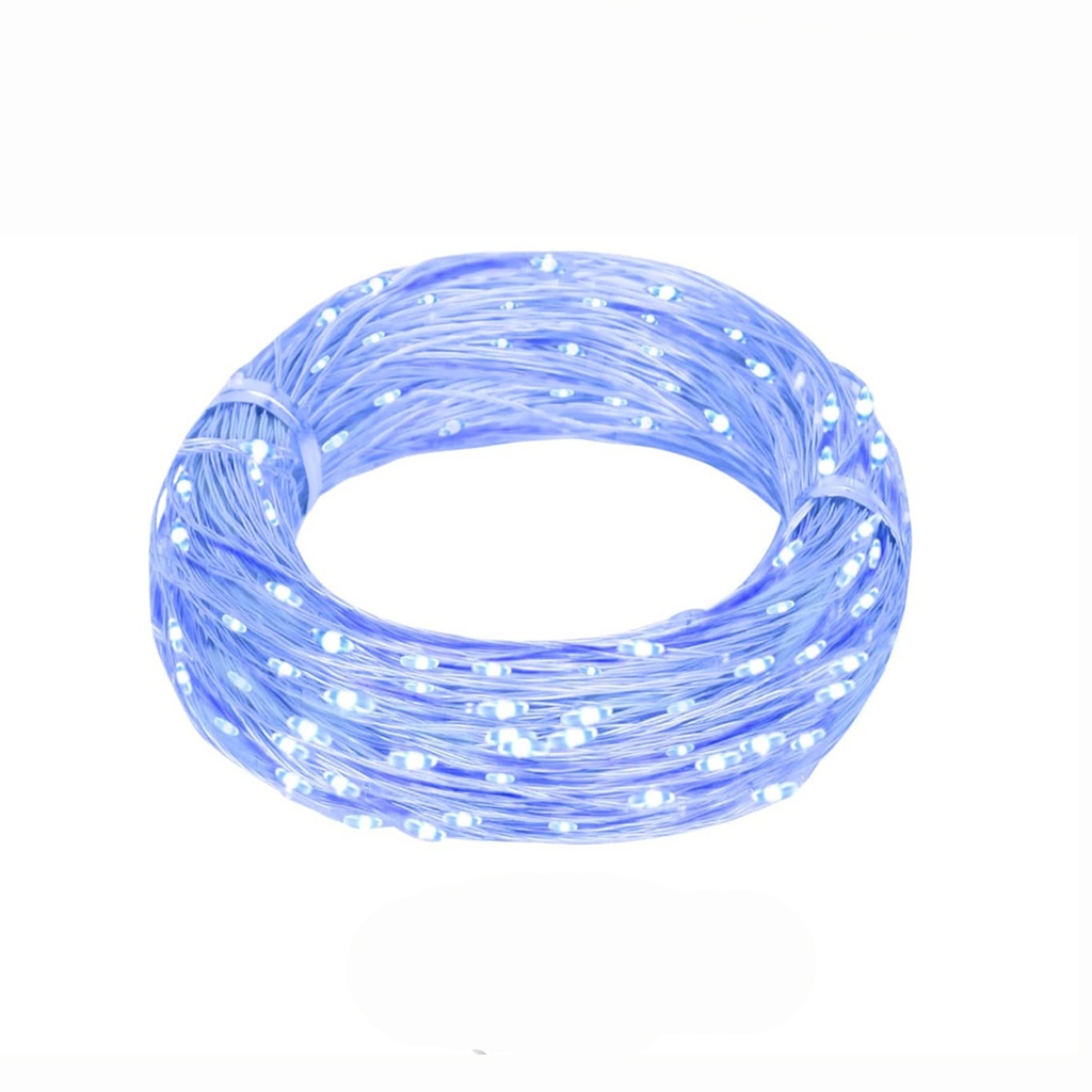 LUCES LED LN-026 LUZ/  BLANCA GUIRNALDA USB 100L EN BOLSA