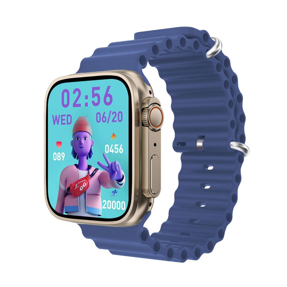 [F-DOI9-A] Relojes Inteligentes Smartwatch I9 UM (azul, Unidad)