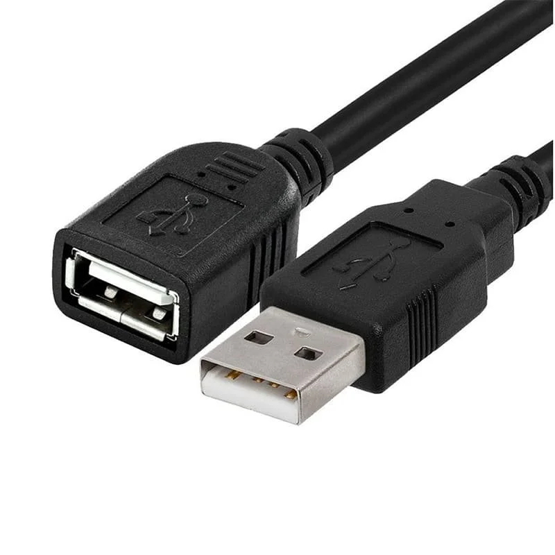 CABLES USB HEMBRA A MACHO 3M