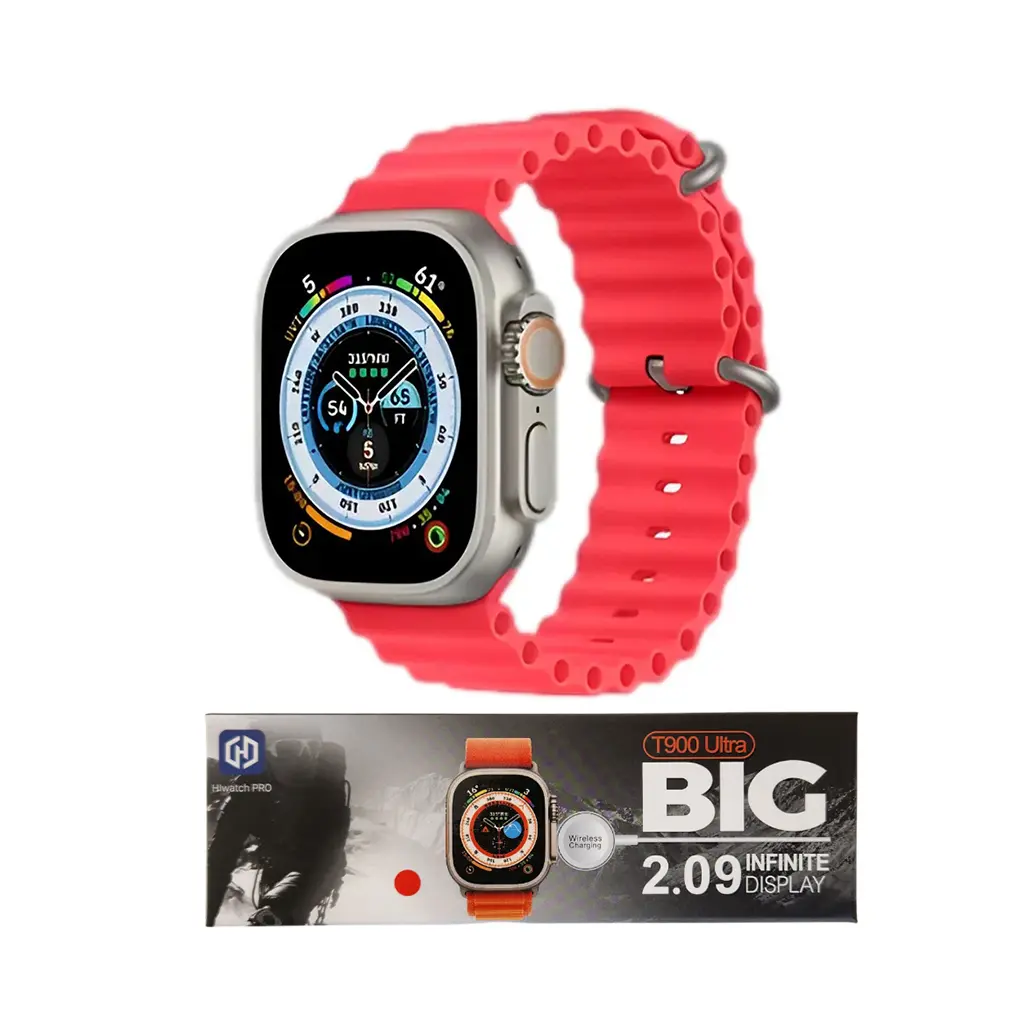 Relojes Inteligentes smartwatch T900 Ultra Big 2.09" pantalla infinita gigante 